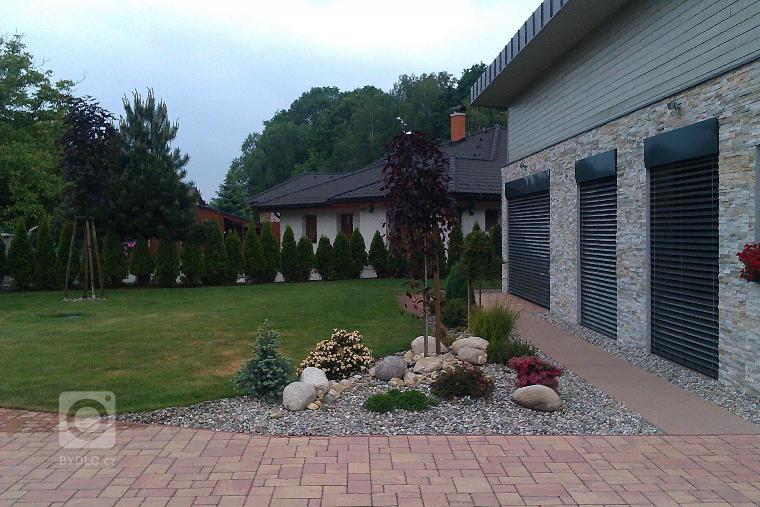 Zahrada rodinného domu