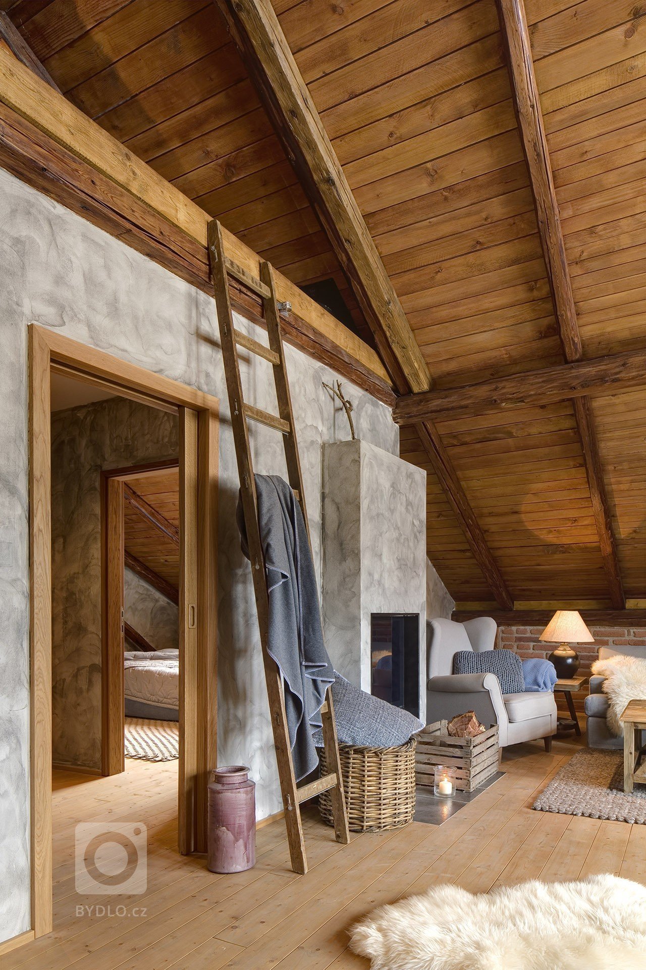 Podkroví ve francouzském stylu