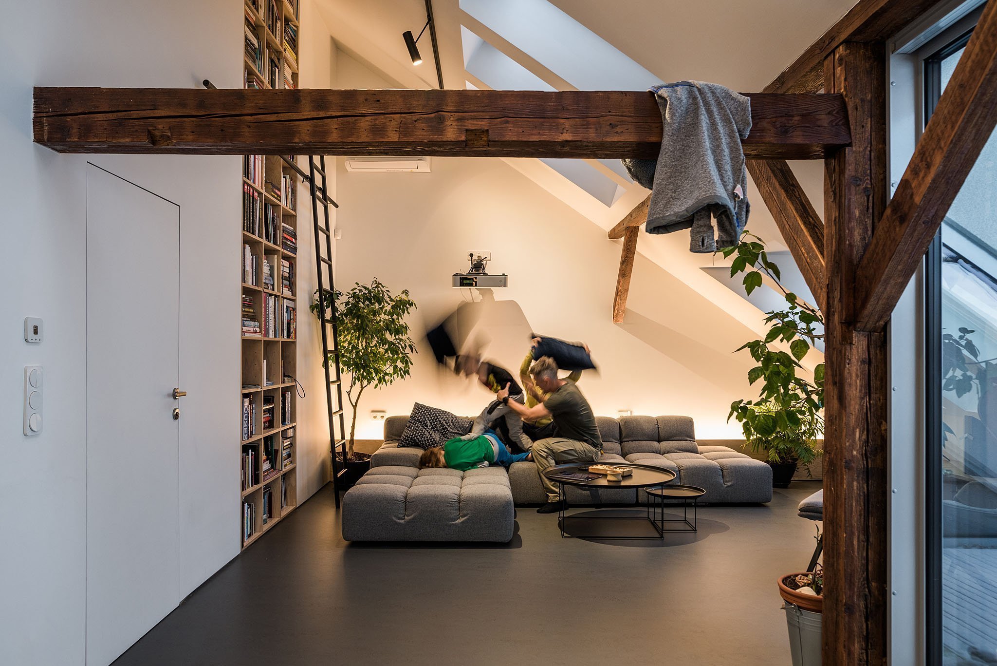 Rekonstrukce podkrovního bytu