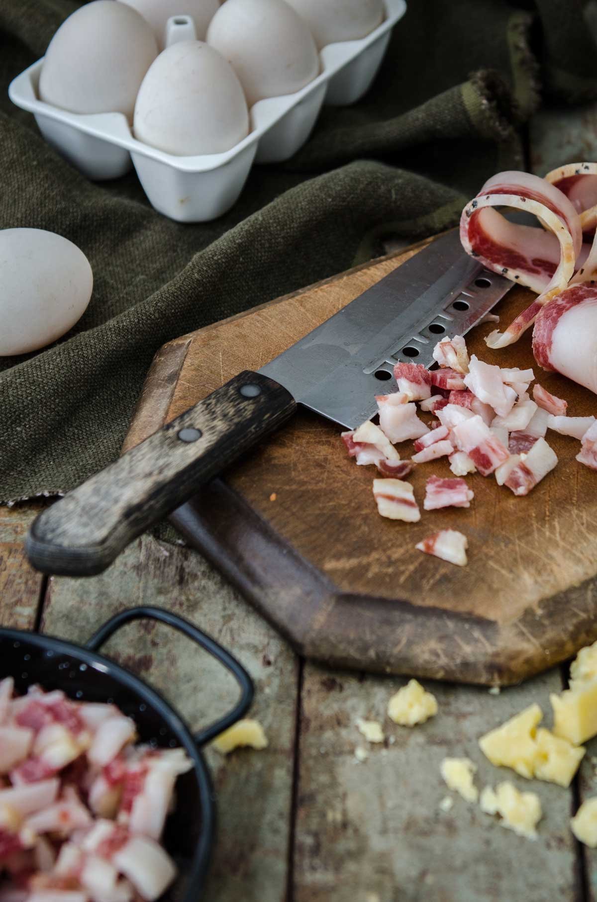 Špagety alla Carbonara