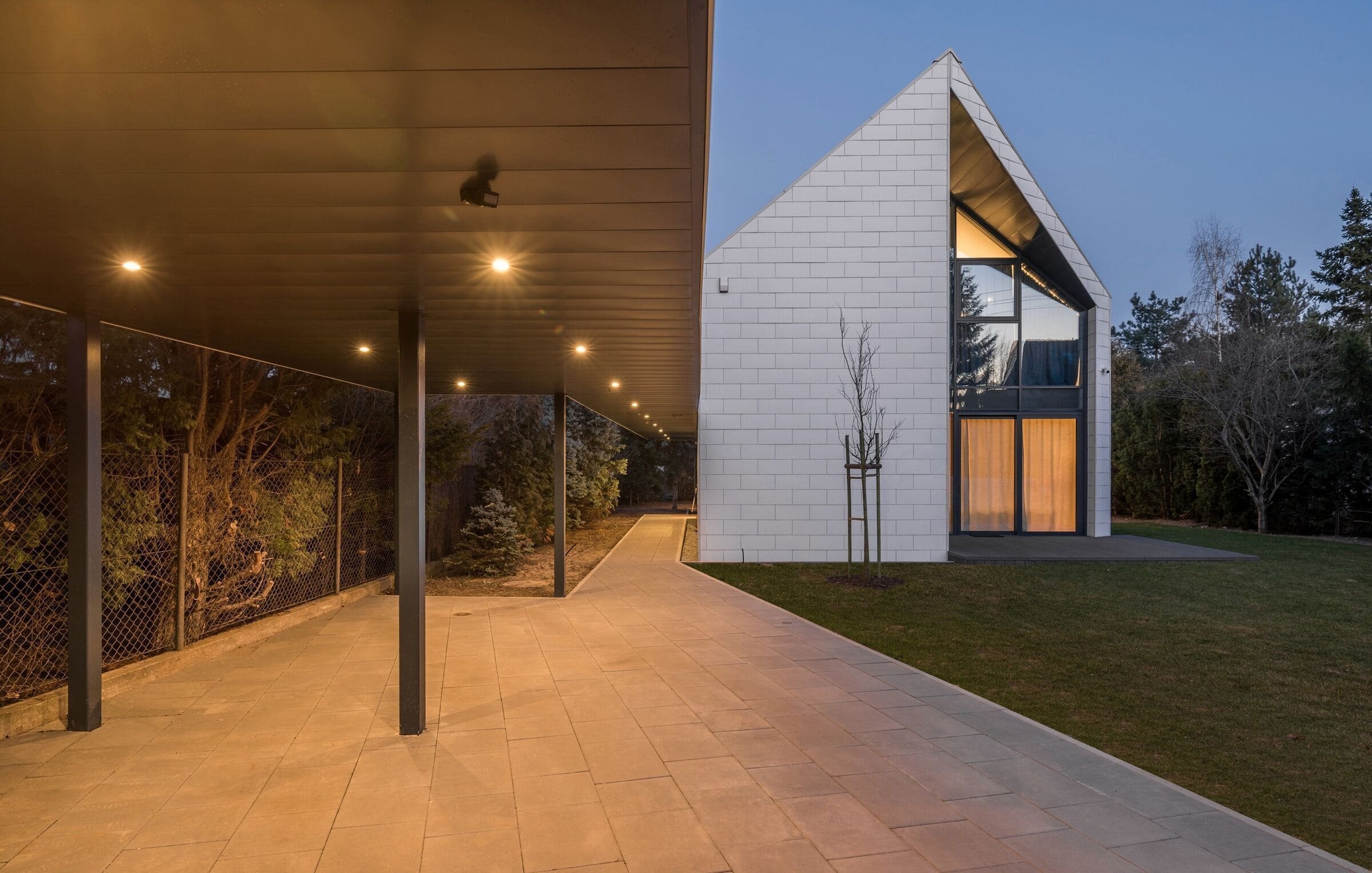 I přes blízkost sousedních domů mají dostatek soukromí