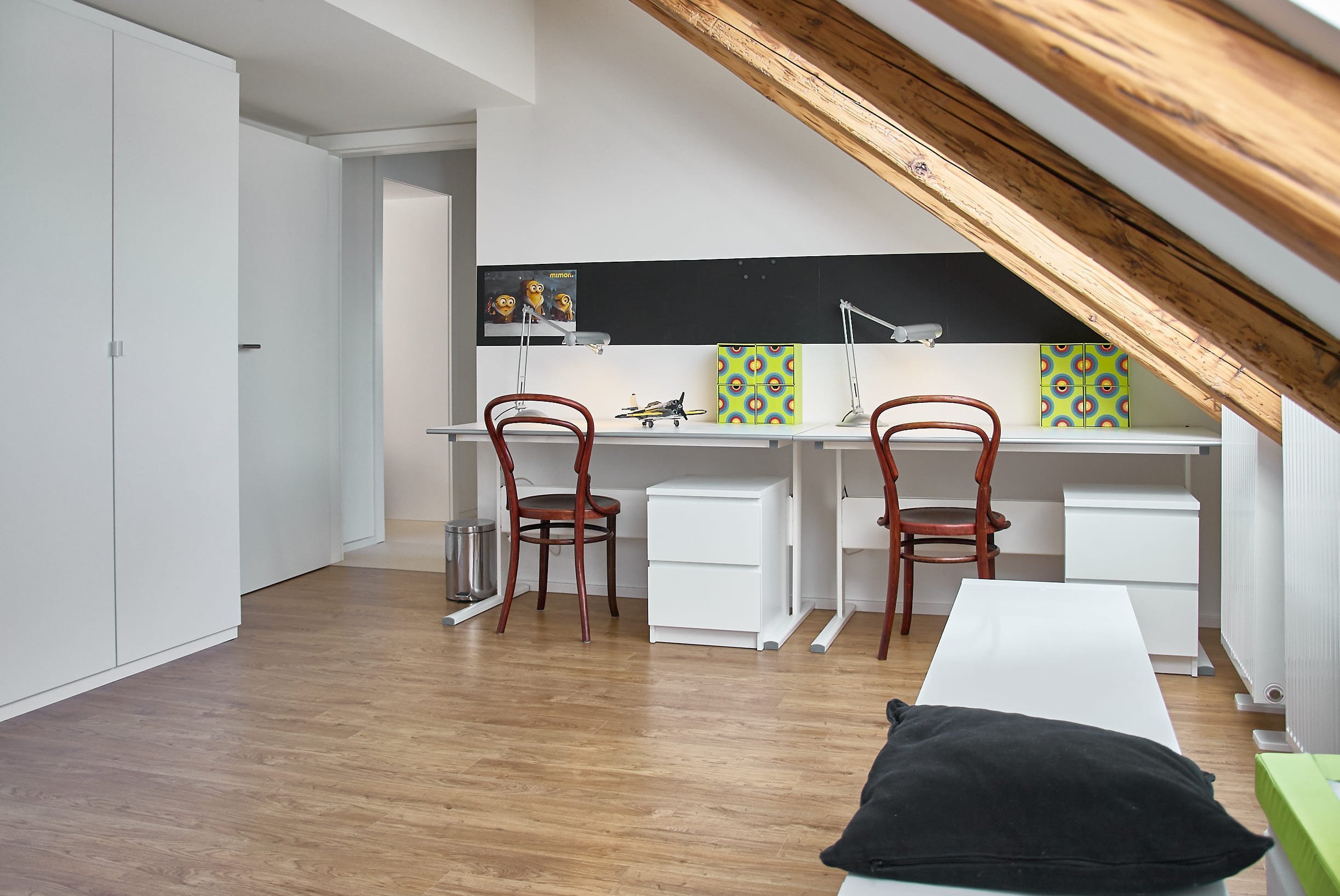 Podkrovní bydlení jako stvořené pro městský život