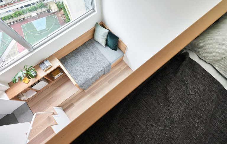 I na ploše 17,6 m² může vzniknout dokonalé bydlení