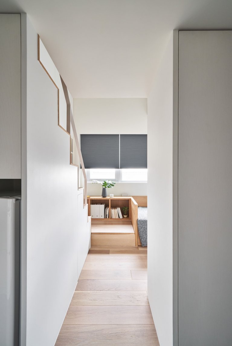 I na ploše 17,6 m² může vzniknout dokonalé bydlení