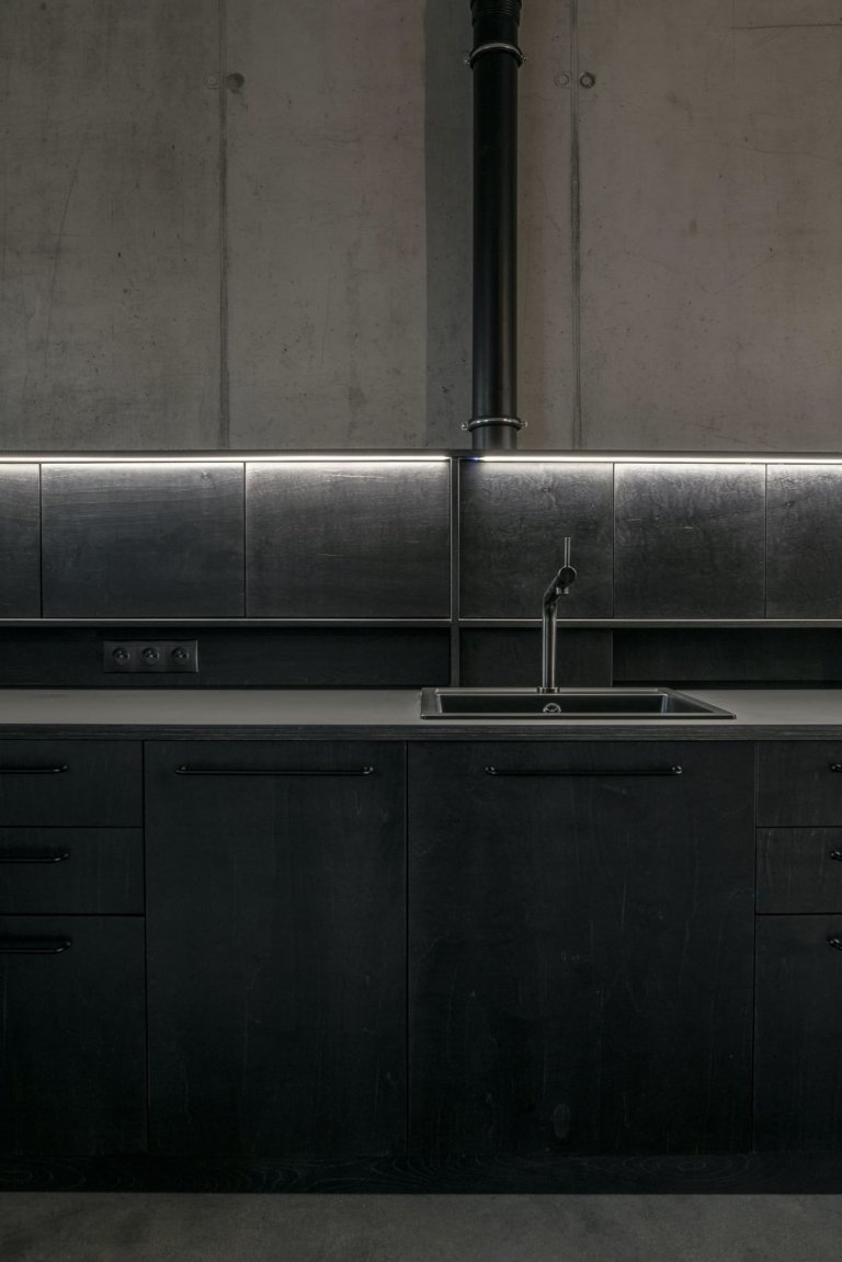 Loft v obnovené Mlynici