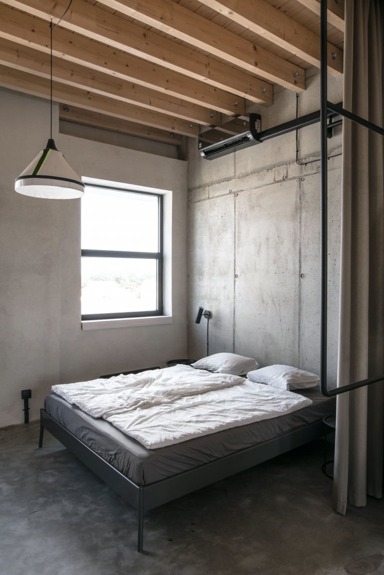 Loft v obnovené Mlynici