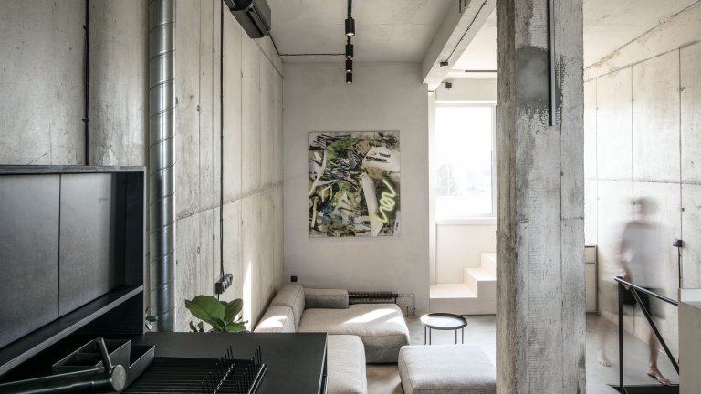 Loft v obnovené Mlynici