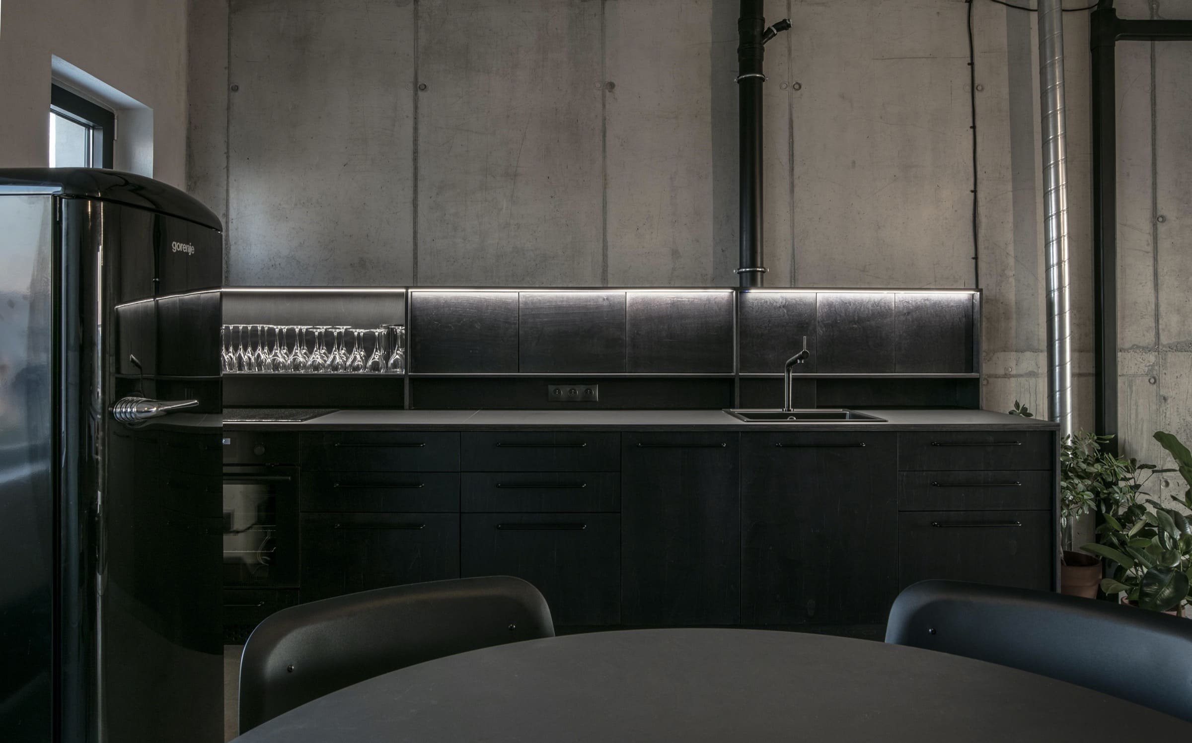 Loft v obnovené Mlynici