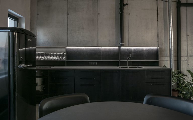 Loft v obnovené Mlynici