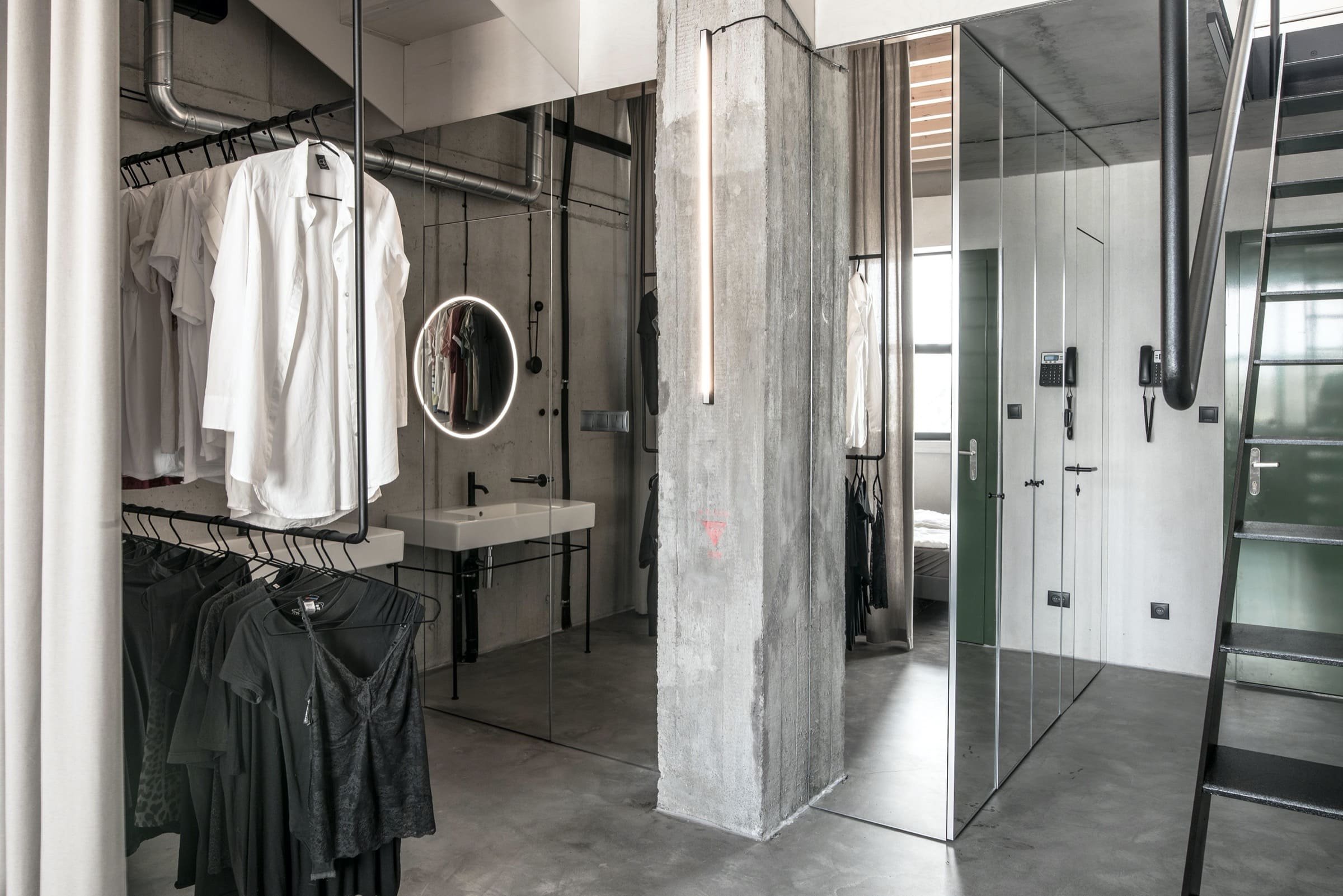 Loft v obnovené Mlynici