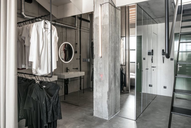 Loft v obnovené Mlynici