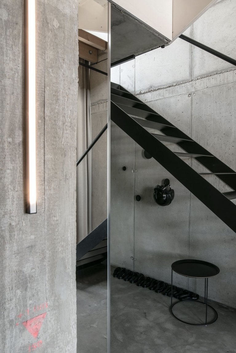 Loft v obnovené Mlynici