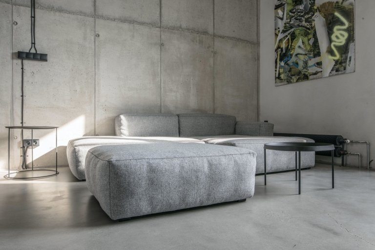 Loft v obnovené Mlynici