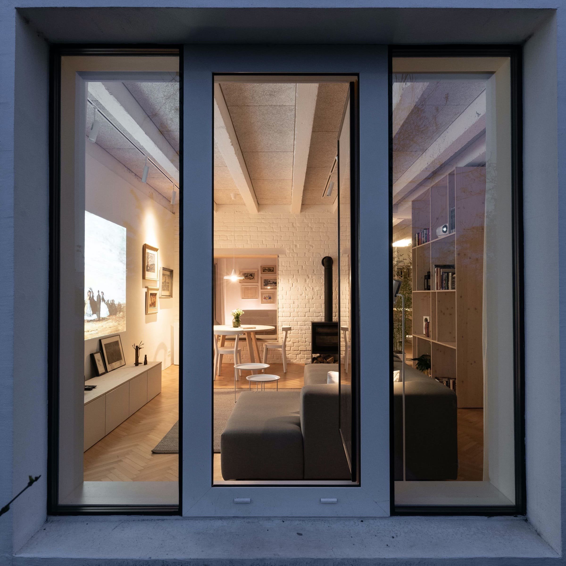 Přízemní byt ve staré bytovce