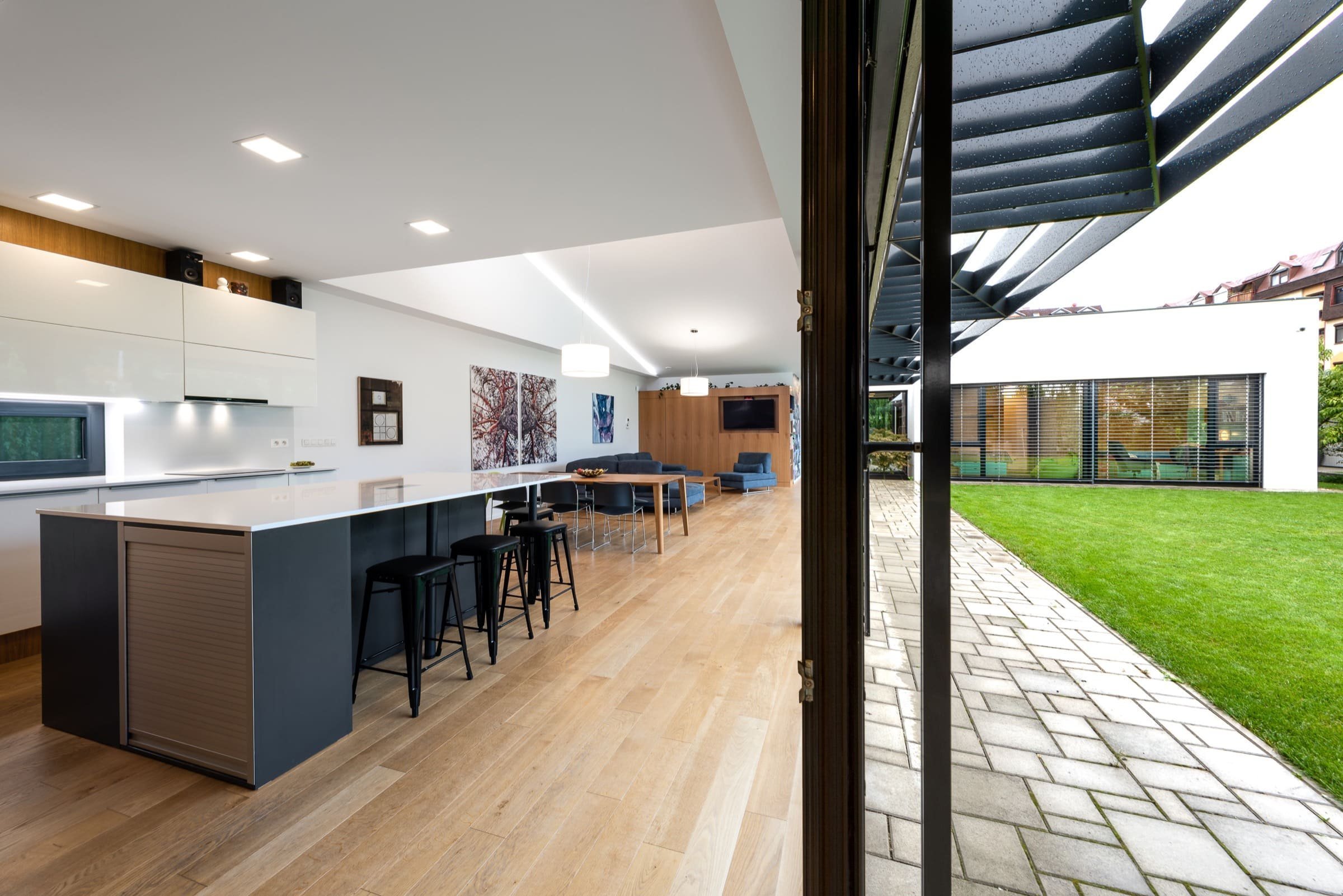 Přízemní rodinný dům v okrajové části bratislavského Prievozu