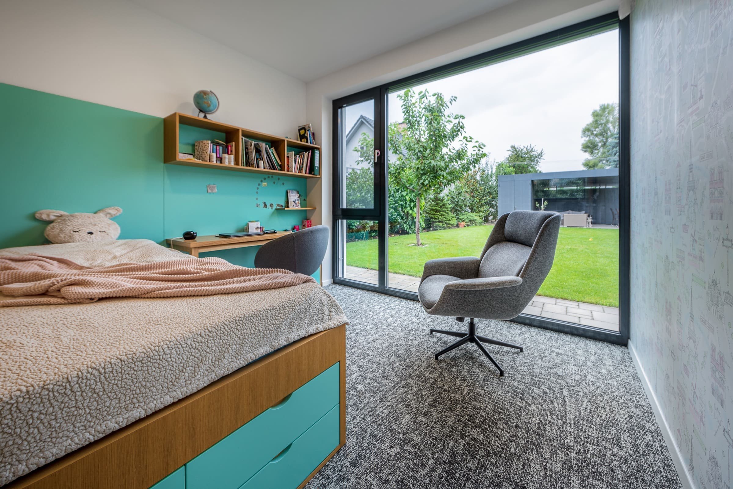 Přízemní rodinný dům v okrajové části bratislavského Prievozu