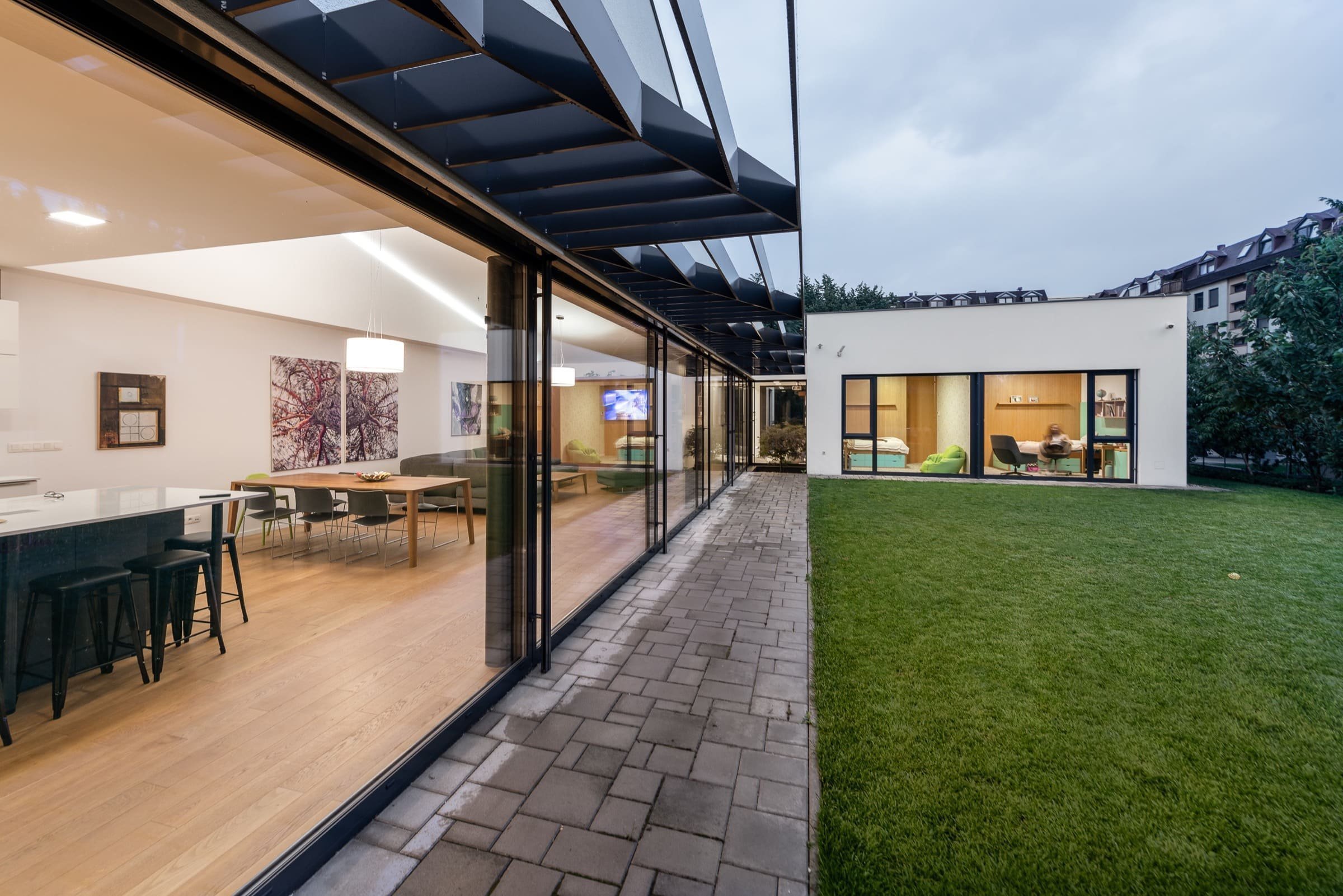 Přízemní rodinný dům v okrajové části bratislavského Prievozu