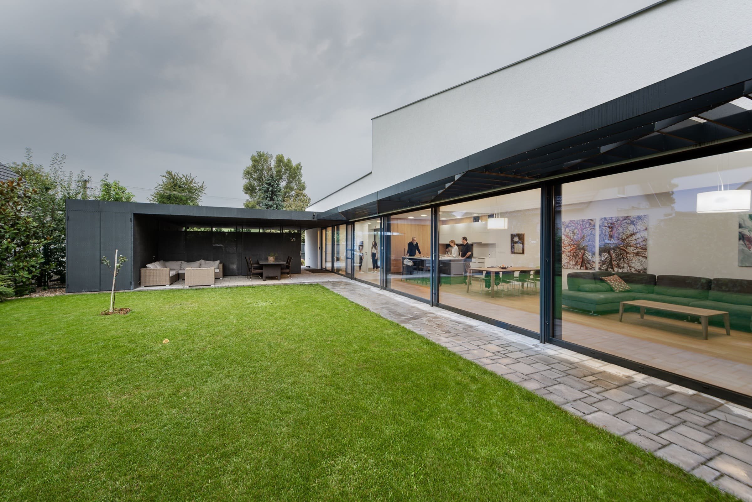 Přízemní rodinný dům v okrajové části bratislavského Prievozu