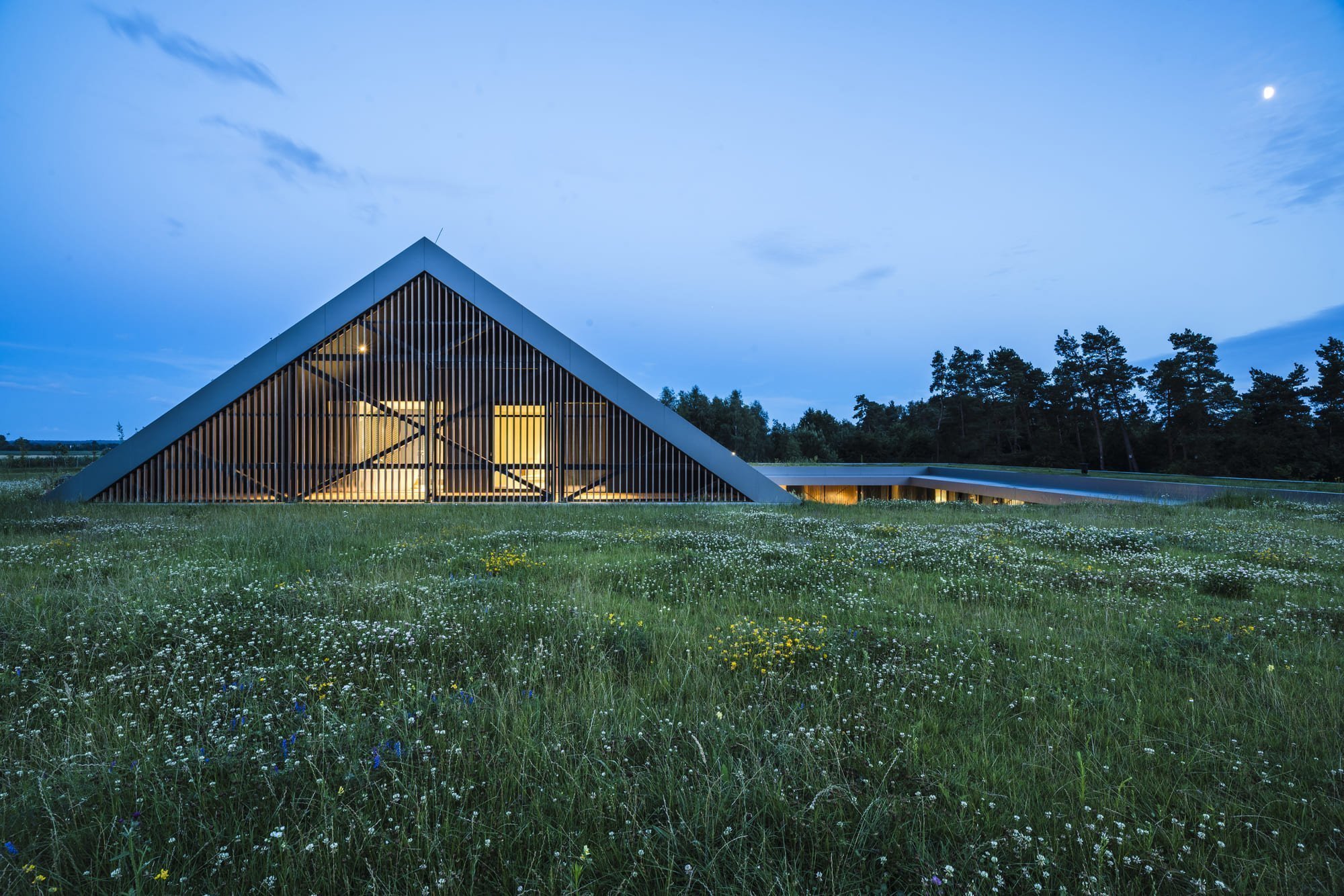 Dům na samotě se skrývá pod zelenou střechou