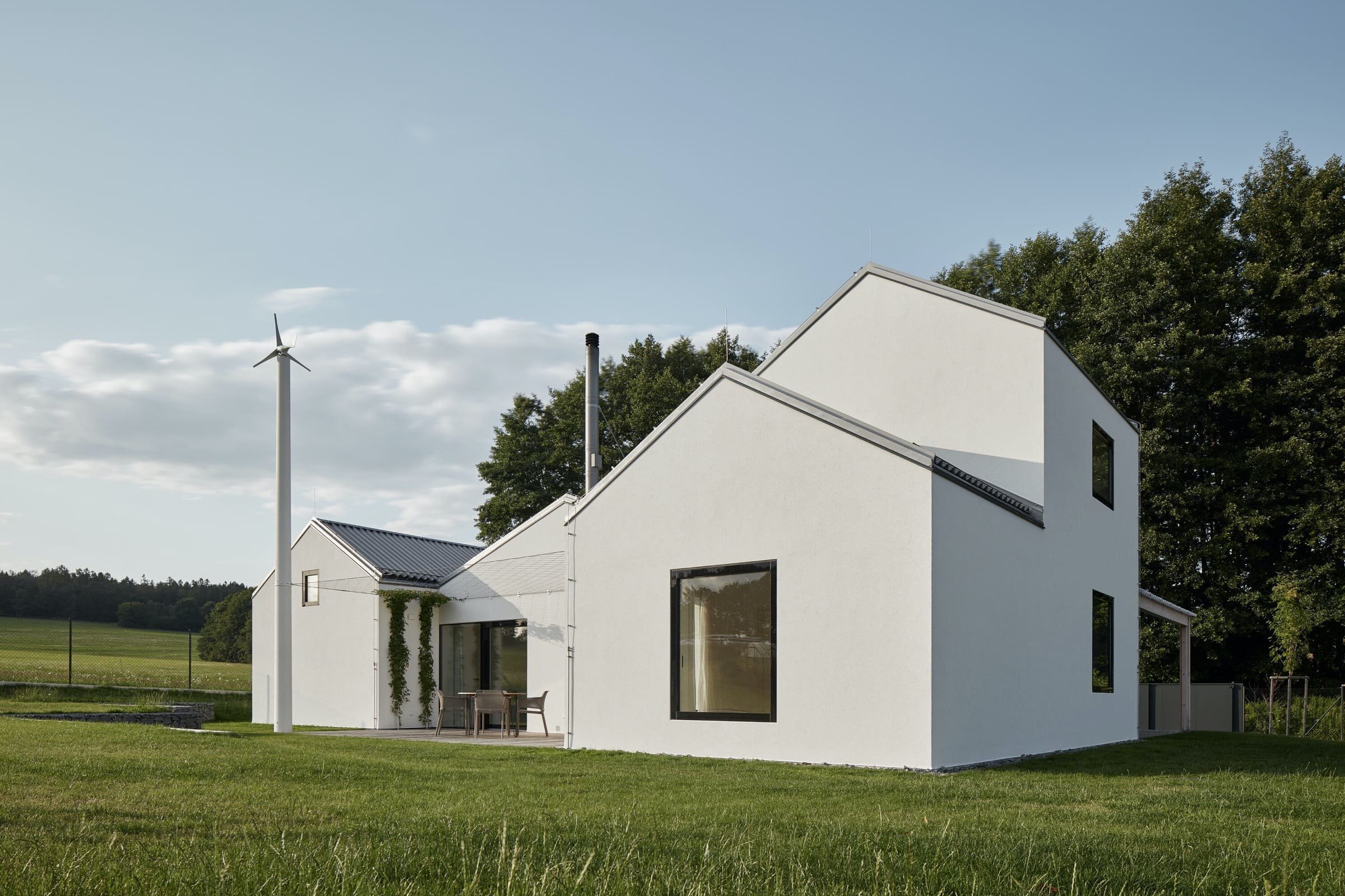 Rodinné sídlo na zelené louce