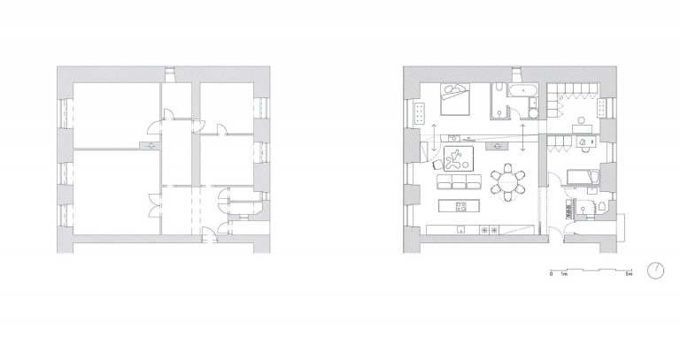 Ze starého fádního bytu vznikl stylový interiér