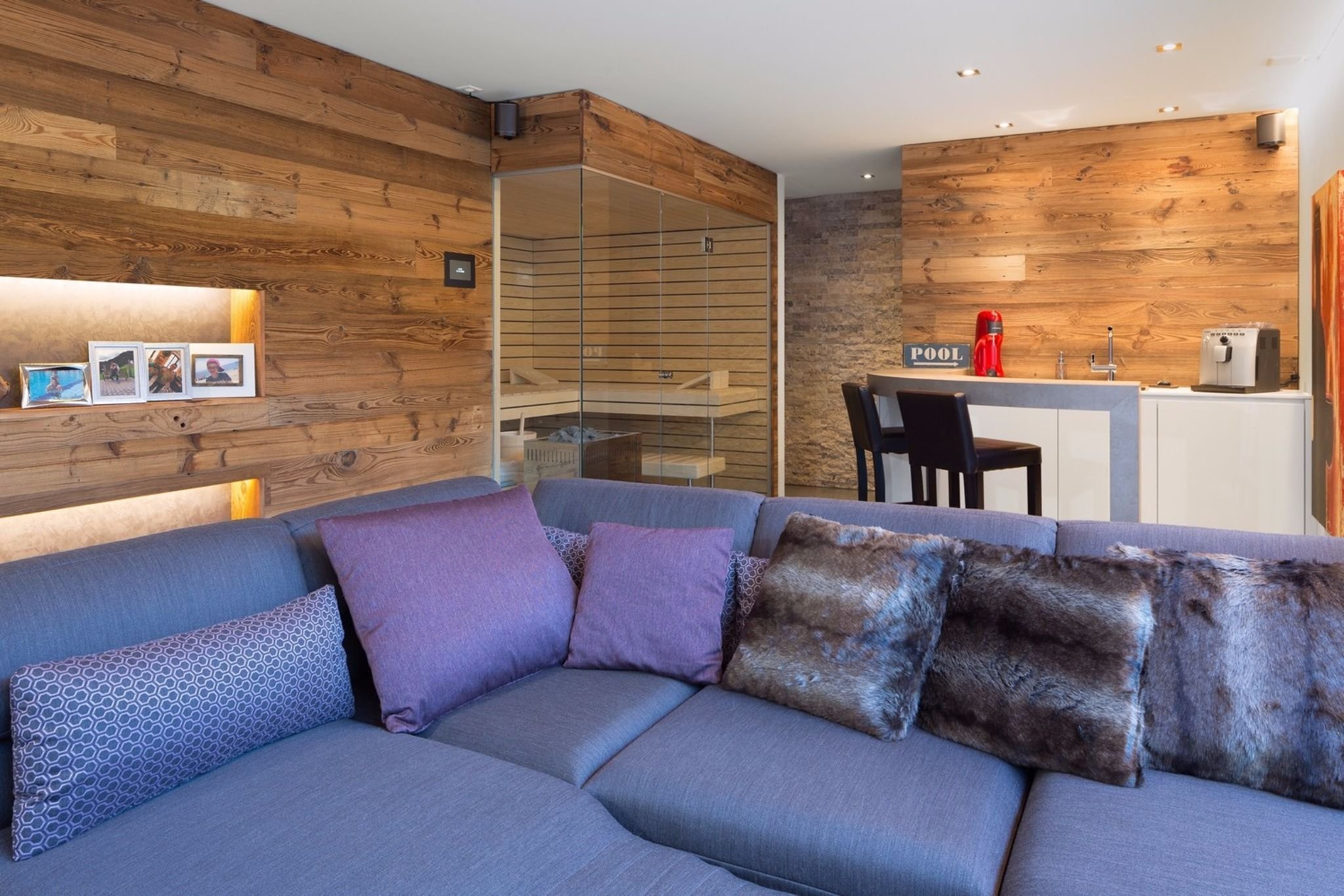 Kombinace dřeva a betonu