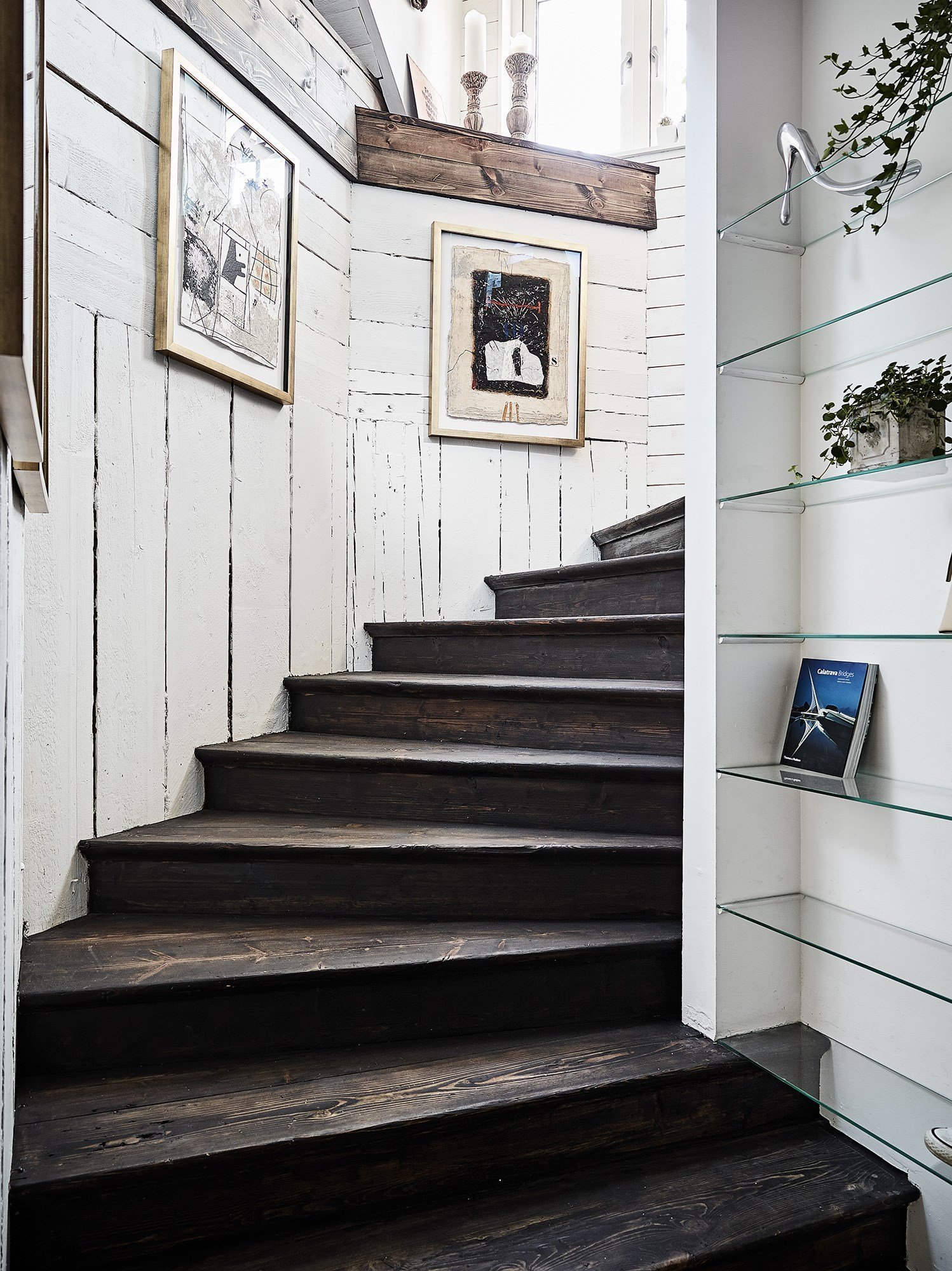 Skandinávský interiér v podkroví