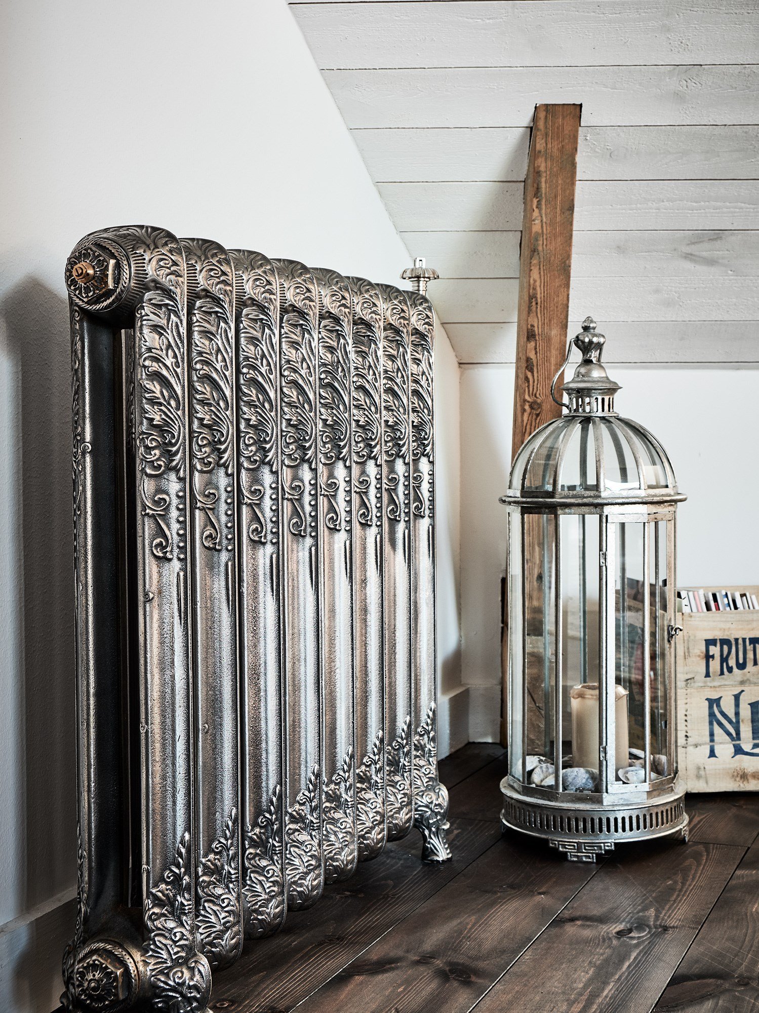 Skandinávský interiér v podkroví