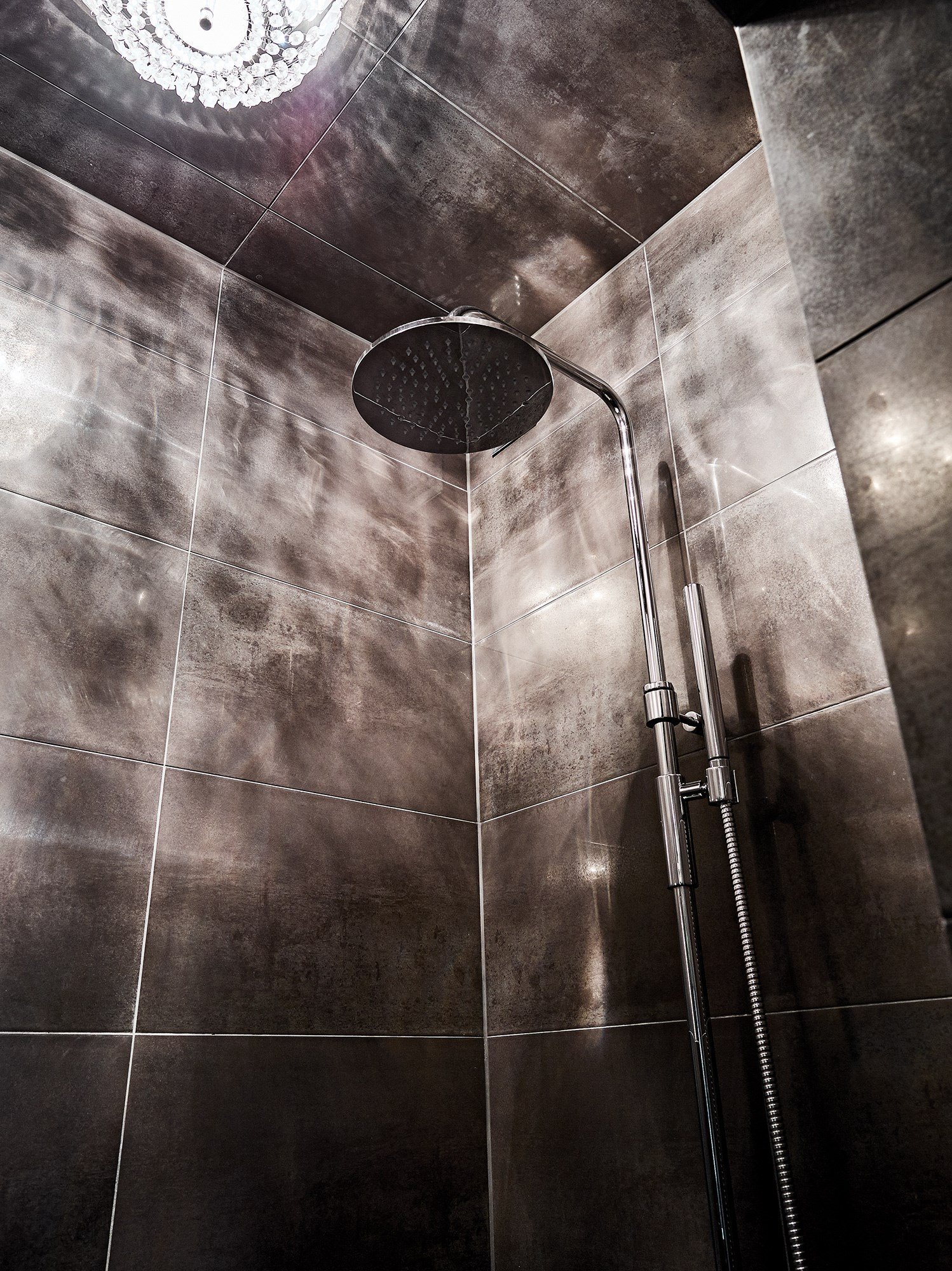 Skandinávský interiér v podkroví