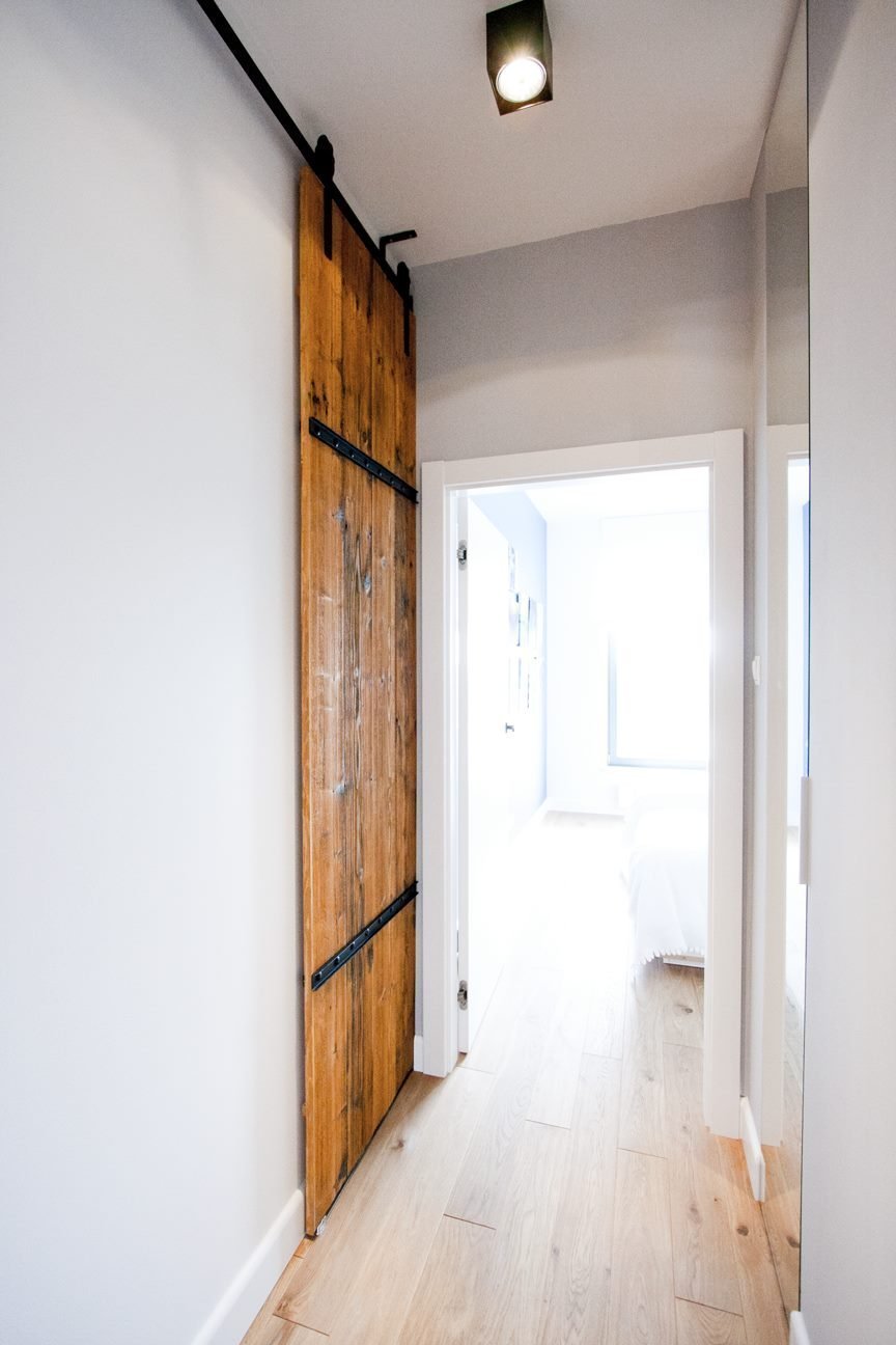 Byt s cihlovým obkladem