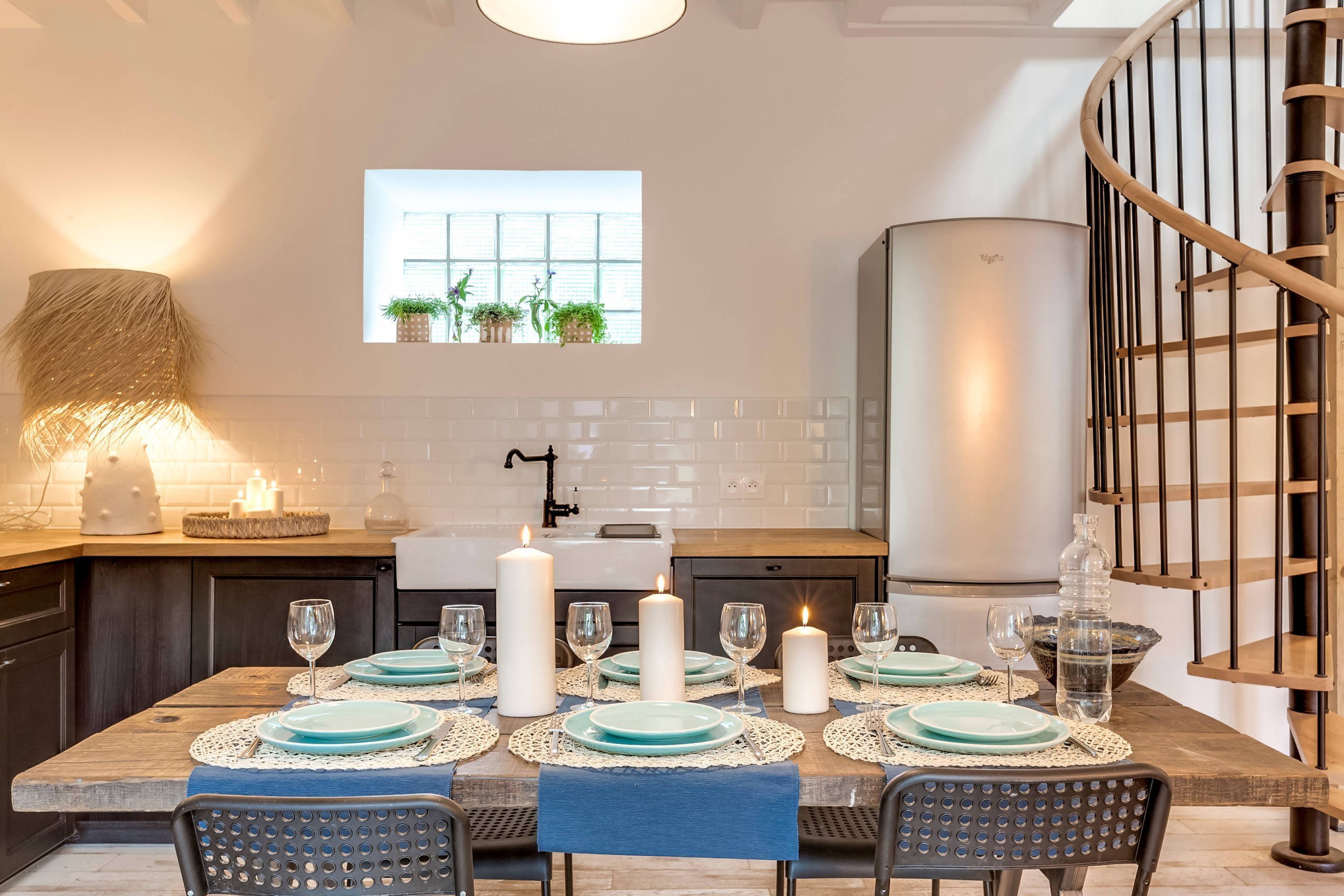 Eklektický interiér domu v Paříži