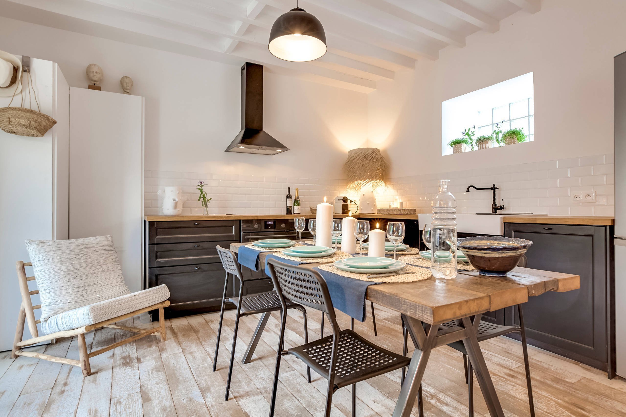 Eklektický interiér domu v Paříži