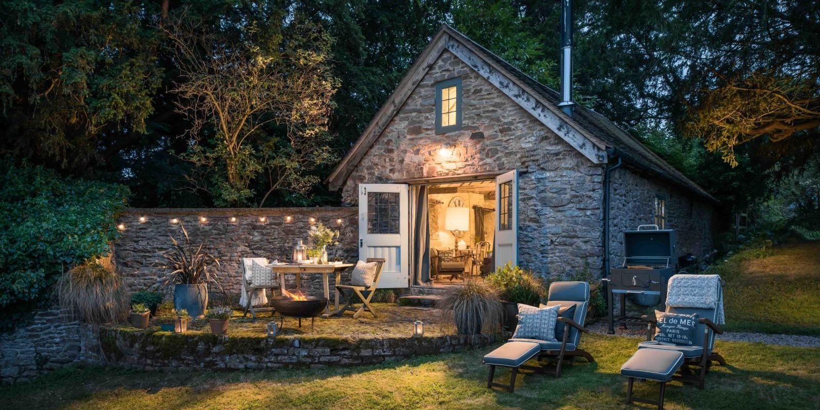 Kamenná chaloupka pro dva jako z nejromantičtějšího snu