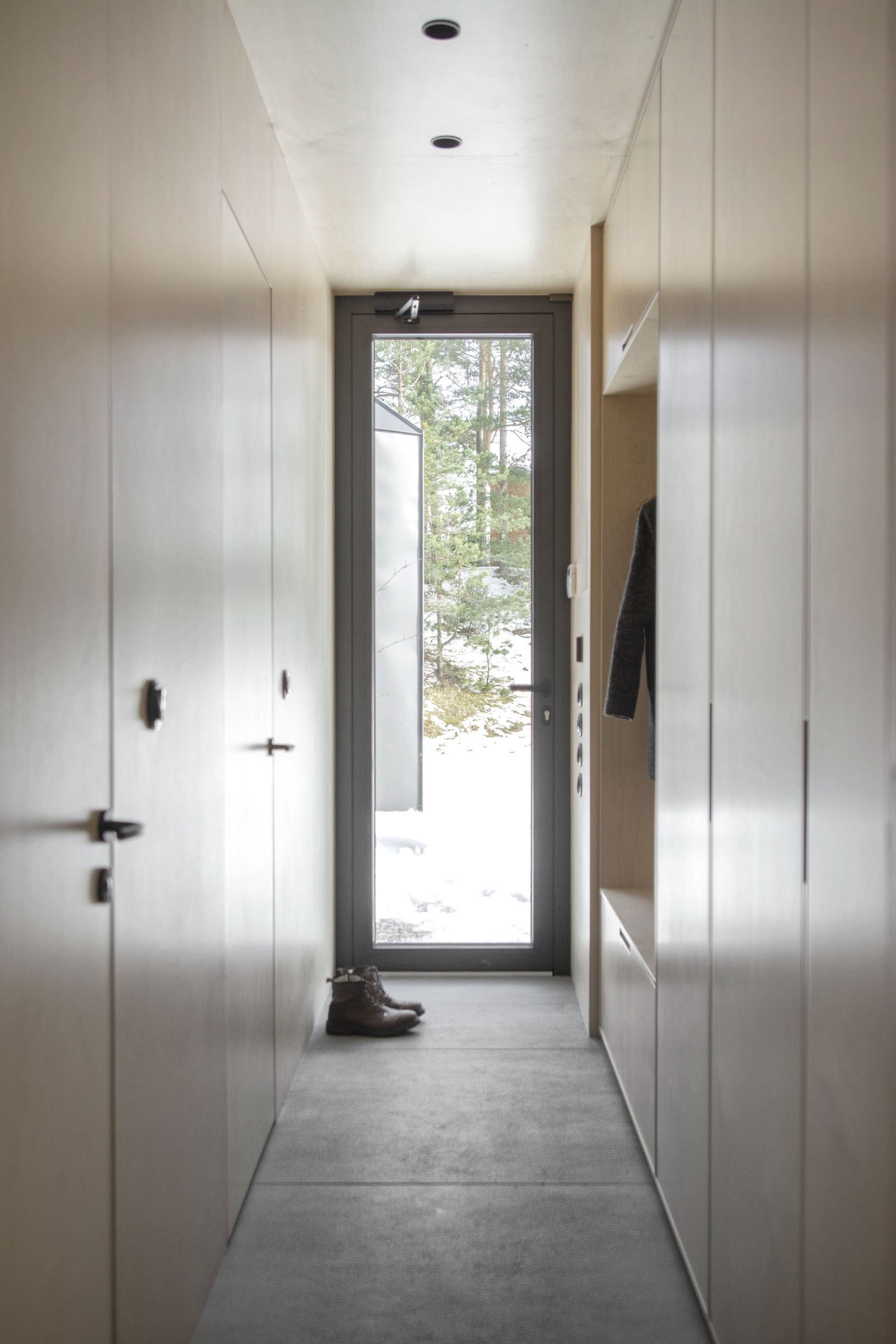 Dům propojený lesem