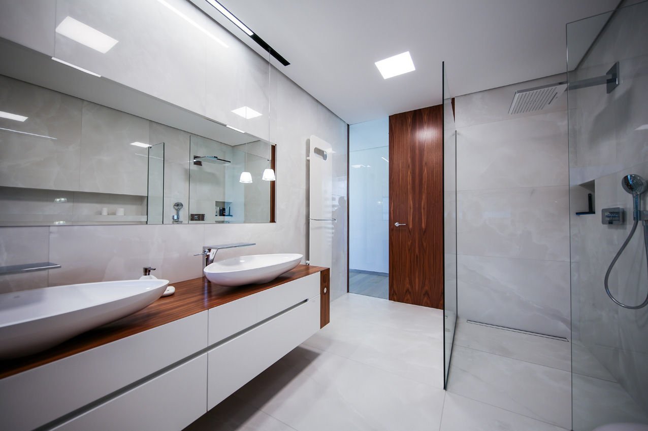 Nízkoenergetická dřevostavba u golfového hřiště