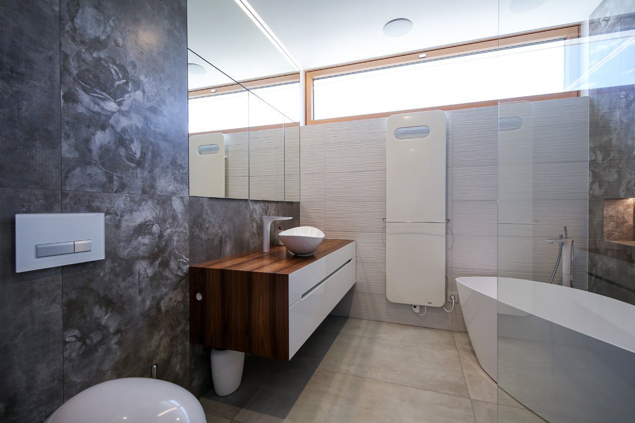 Nízkoenergetická dřevostavba u golfového hřiště