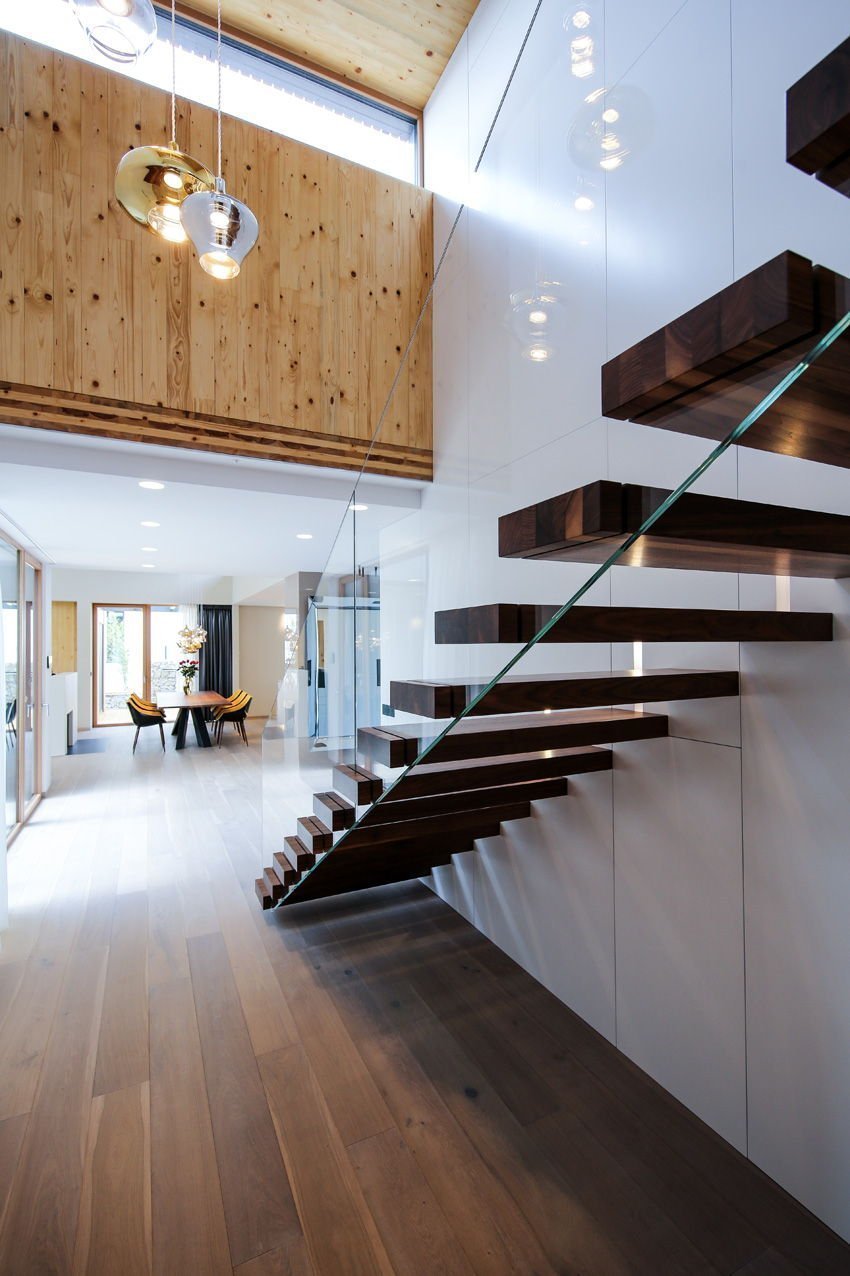 Nízkoenergetická dřevostavba u golfového hřiště