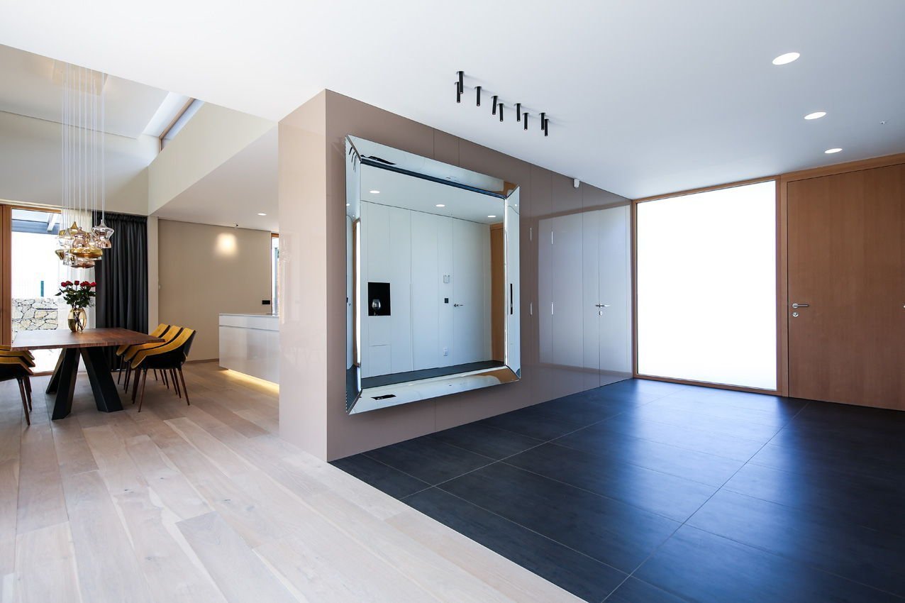 Nízkoenergetická dřevostavba u golfového hřiště