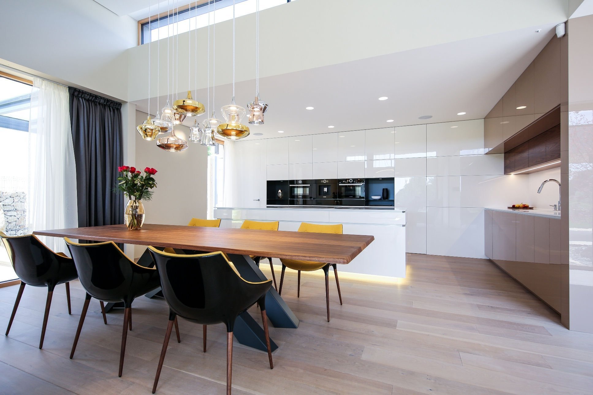 Nízkoenergetická dřevostavba u golfového hřiště