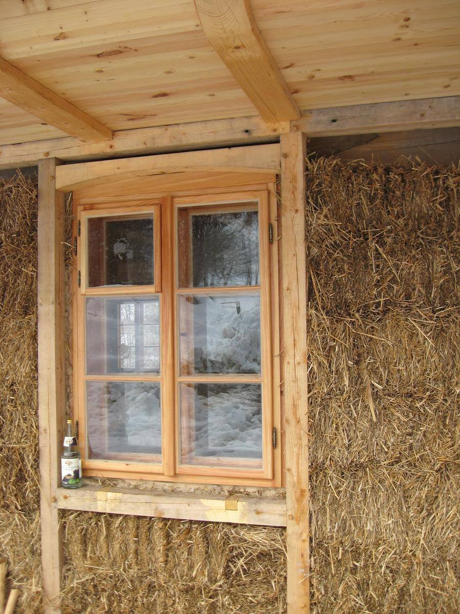 Nízkoenergetický dům ze slámy