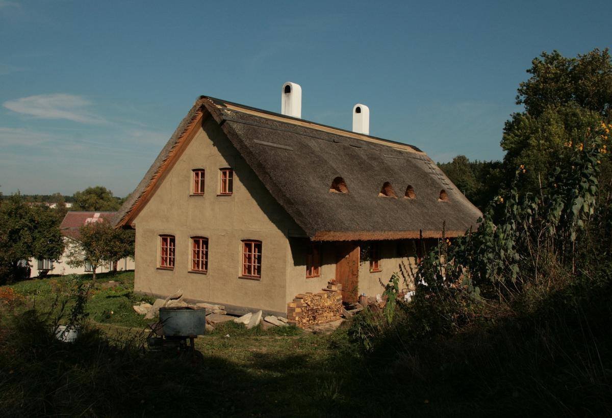 Nízkoenergetický dům ze slámy