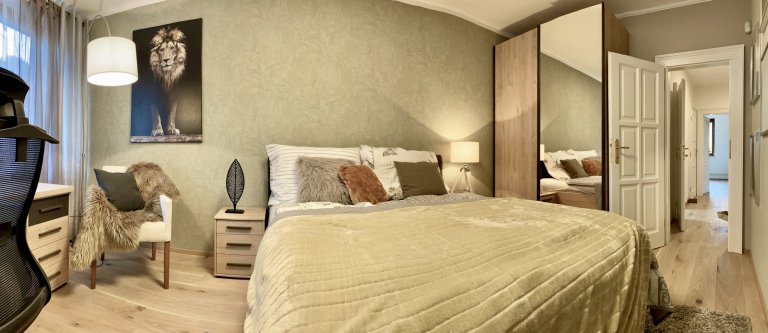 &bdquo;Největším vtipem této ložnice , kterou jsem navrhovala pro výherce spotřebitelské soutěže ASKO&nbsp;je, jak
se dá snadno ze standardního nábytku získat…