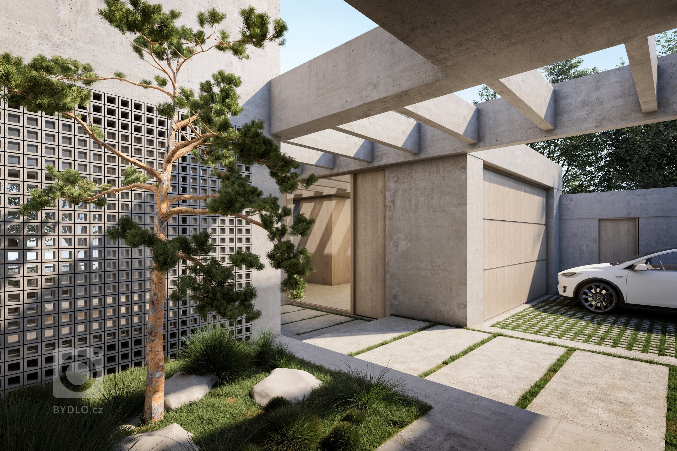 Architektonický návrh rodinného domu v Černošicích

Výsledkem je moderní minimalistická vila z pohledového betonu teplé šedé barvy. Snahou bylo vytvořit na…