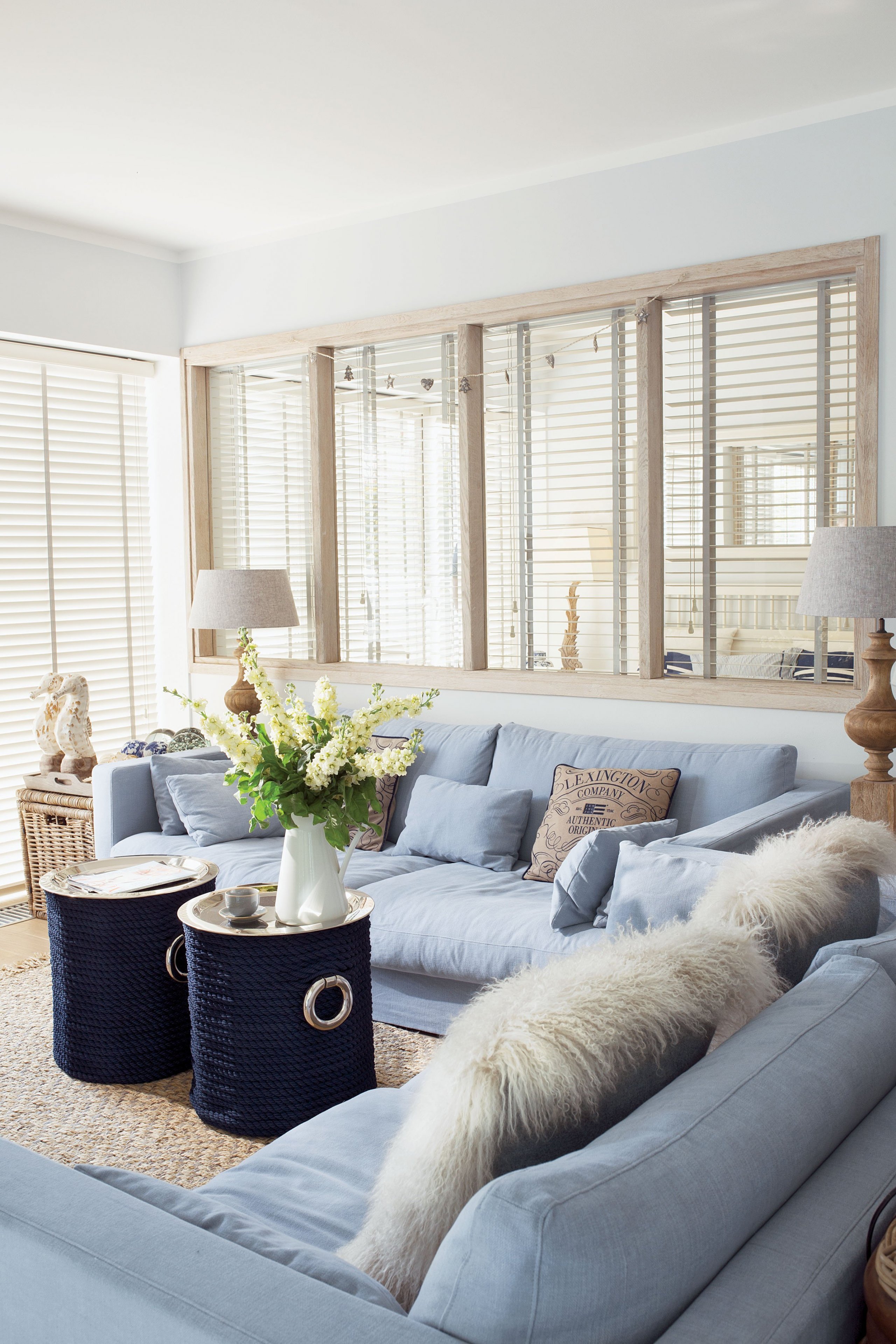 Apartmán v přímořském stylu