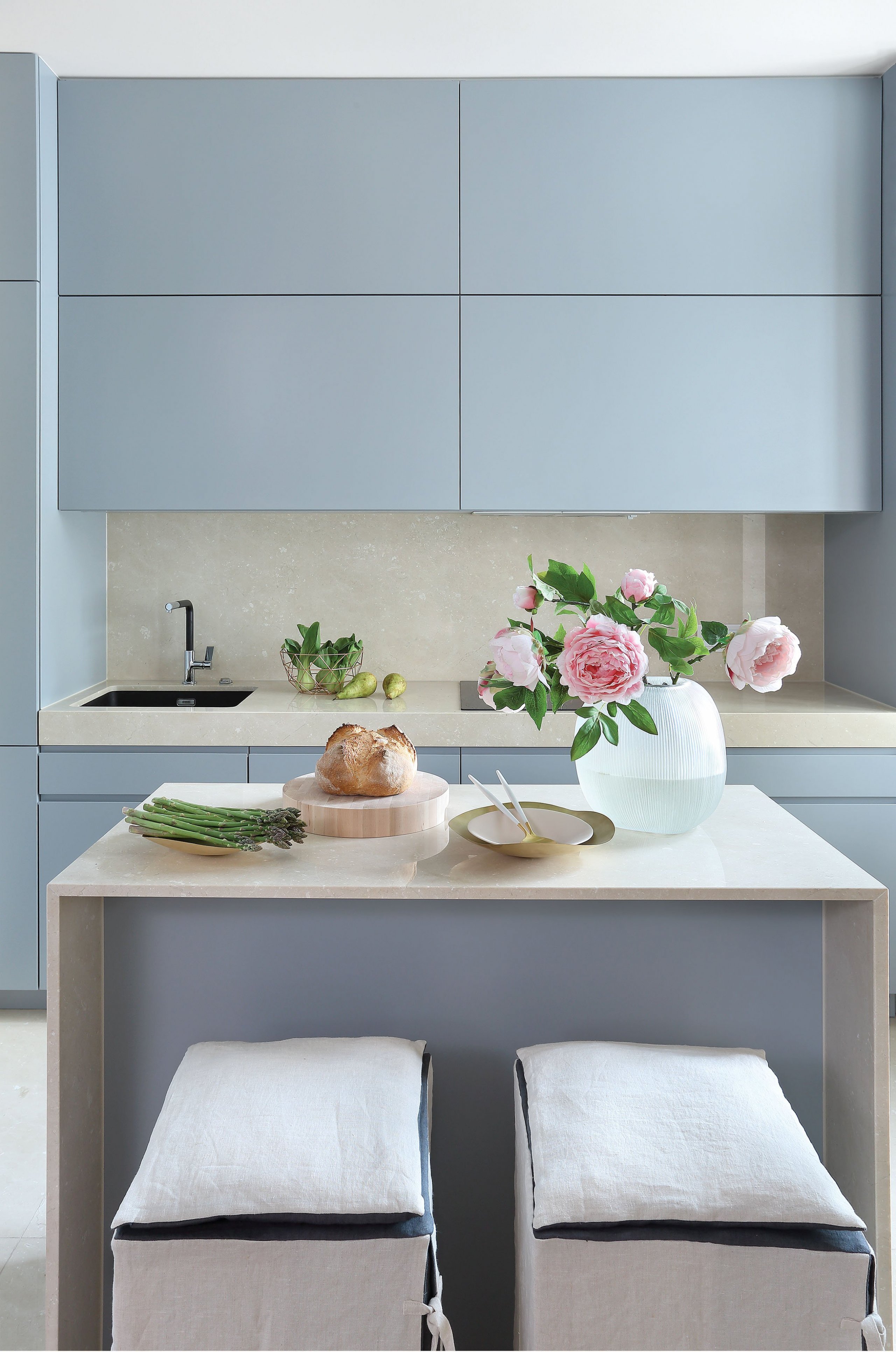 Bydlení v pastelových barvách