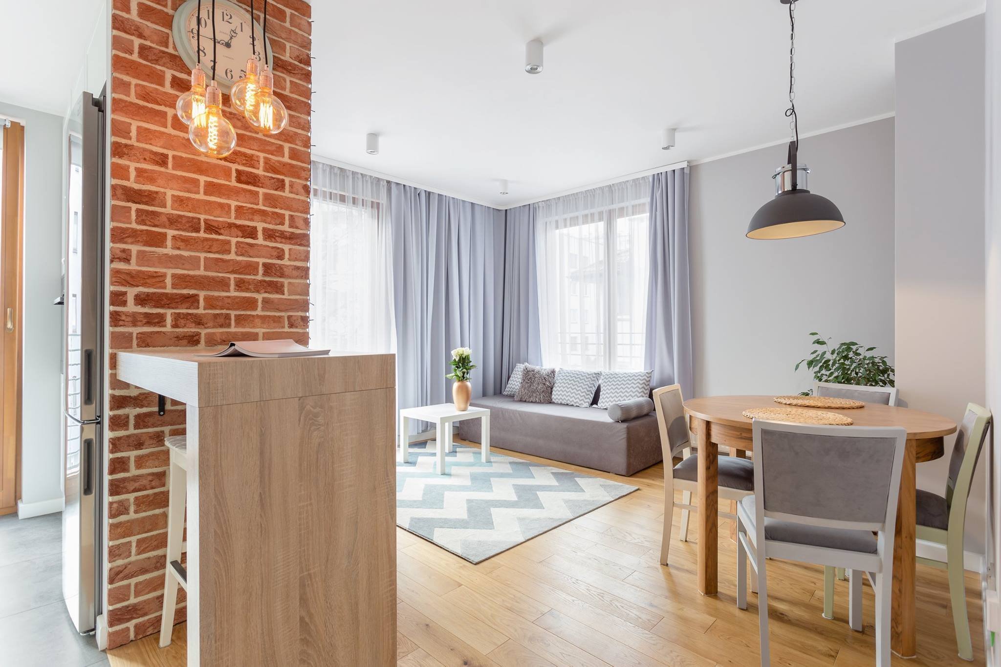 Byt v pastelových barvách