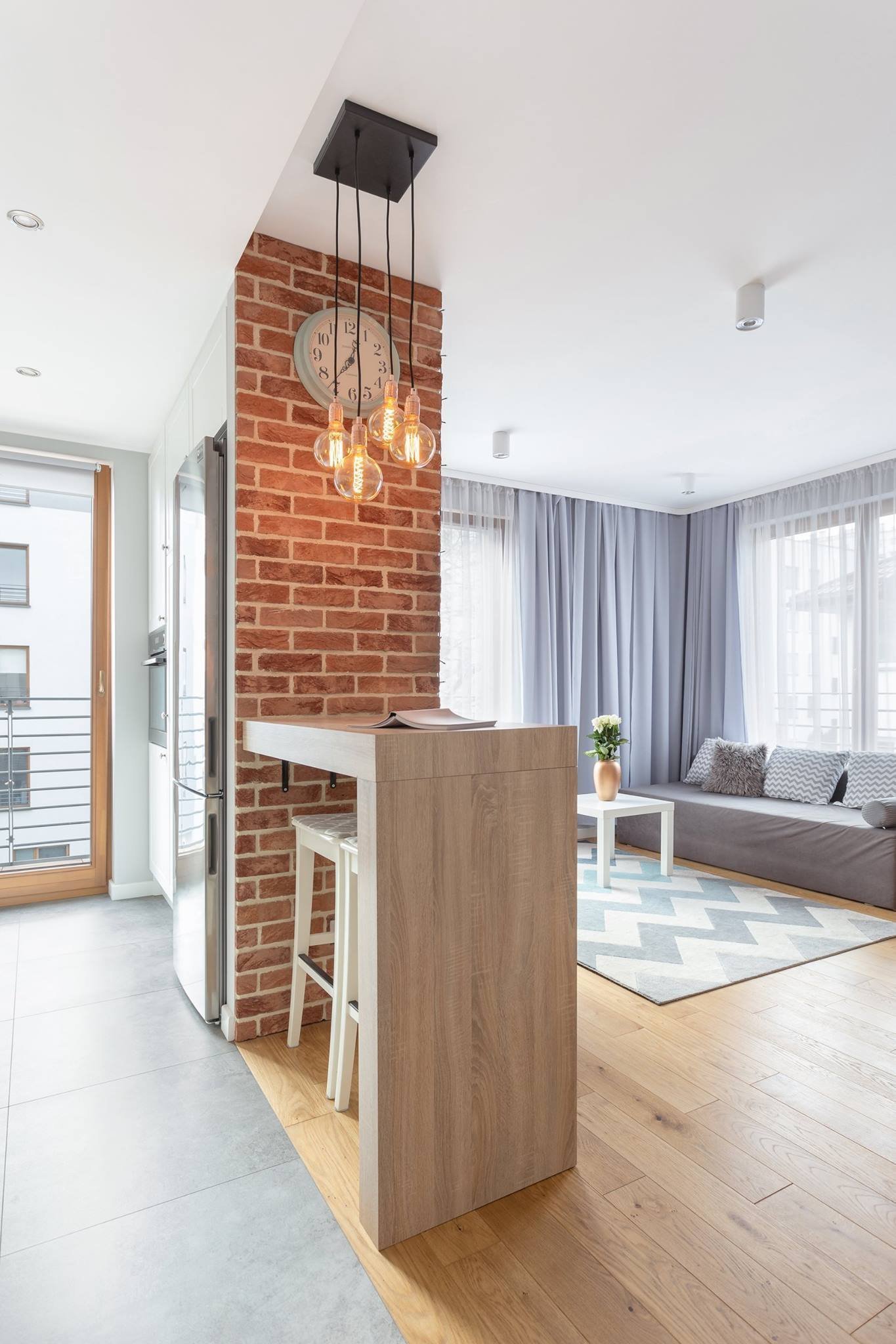 Byt v pastelových barvách