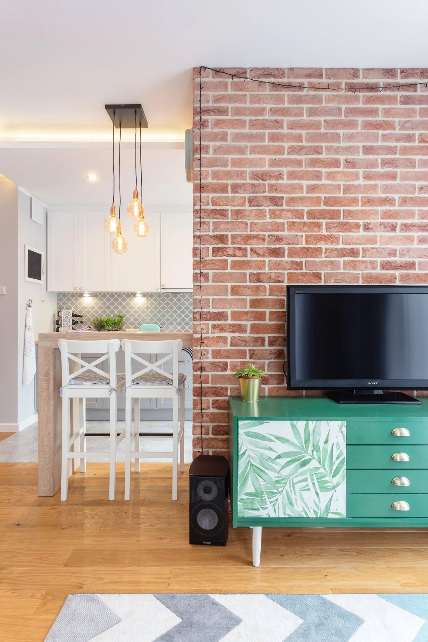 Byt v pastelových barvách