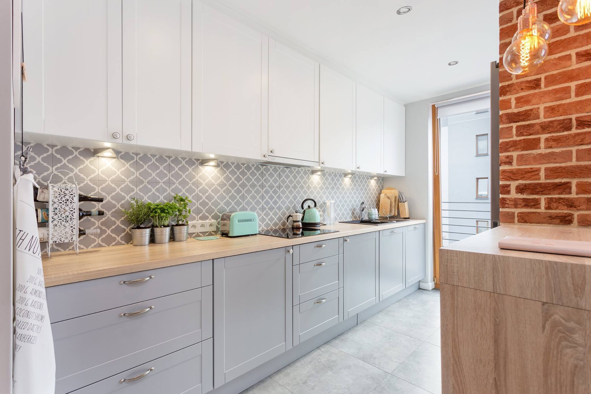 Byt v pastelových barvách