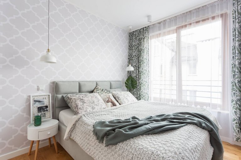 Byt v pastelových barvách